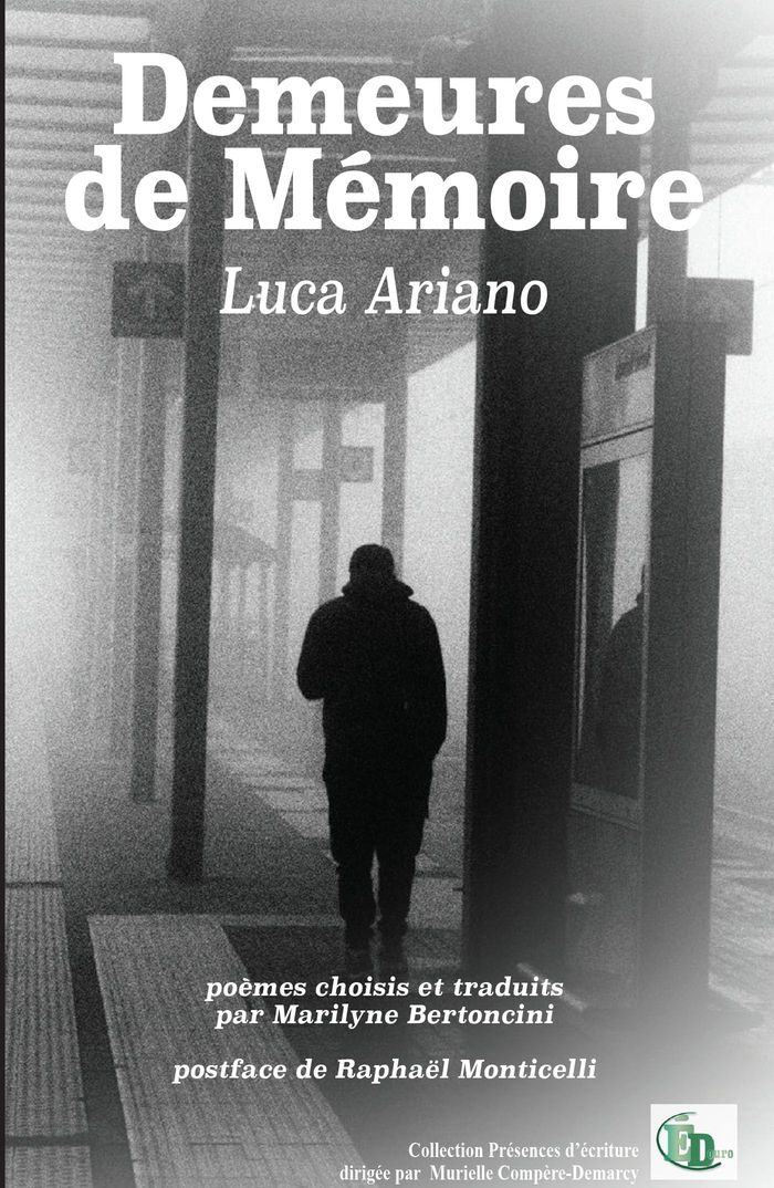 Couverture du livre « Demeures de mémoire » de Luca Ariano, librairie Les Contes Infusés à Corte