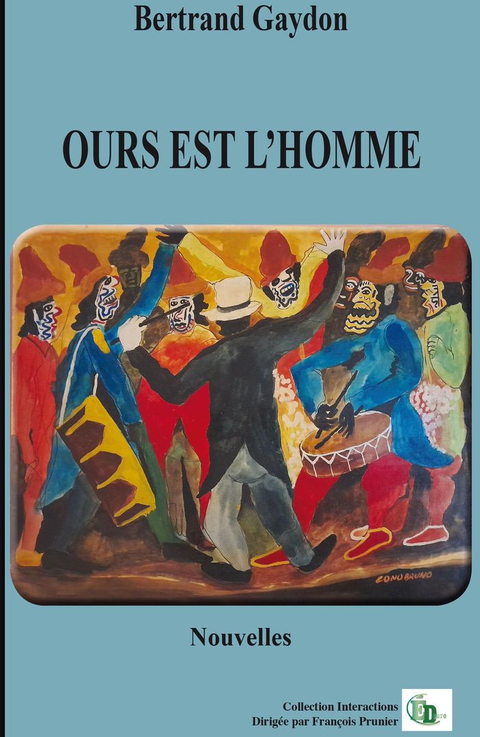 Couverture du livre « Ours est l'homme : nouvelles », librairie Les Contes Infusés à Corte