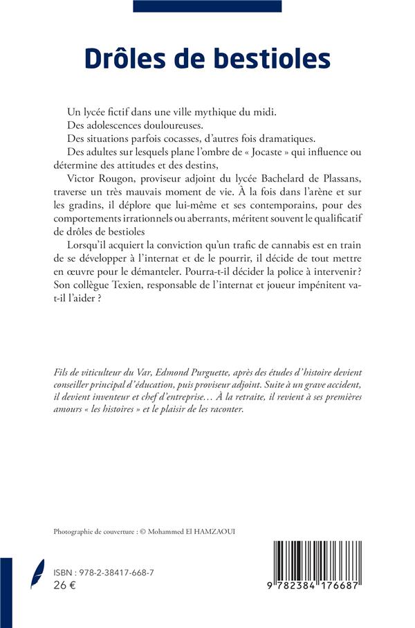 Quatrième de couverture de « DROLES DE BESTIOLES - "LE MAL AMOUR" ROMAN »