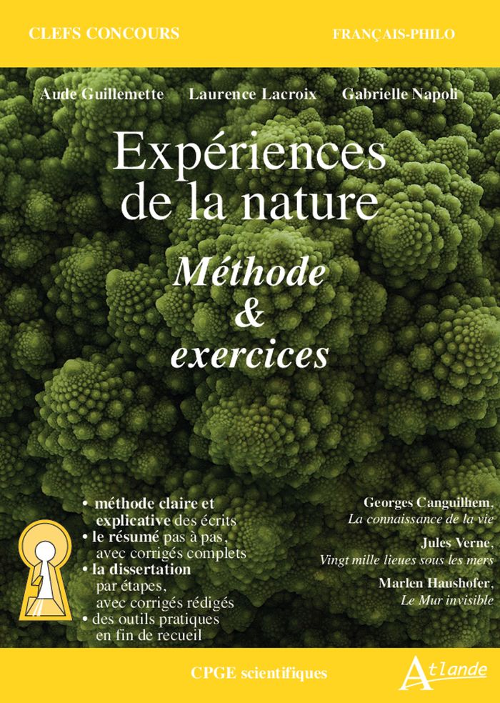 Couverture du livre « Expériences de la nature : méthode & exercices » de Laurence Lacroix, librairie Les Contes Infusés à Corte