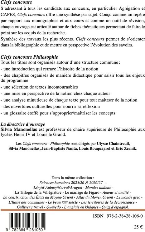 Quatrième de couverture de « La science »