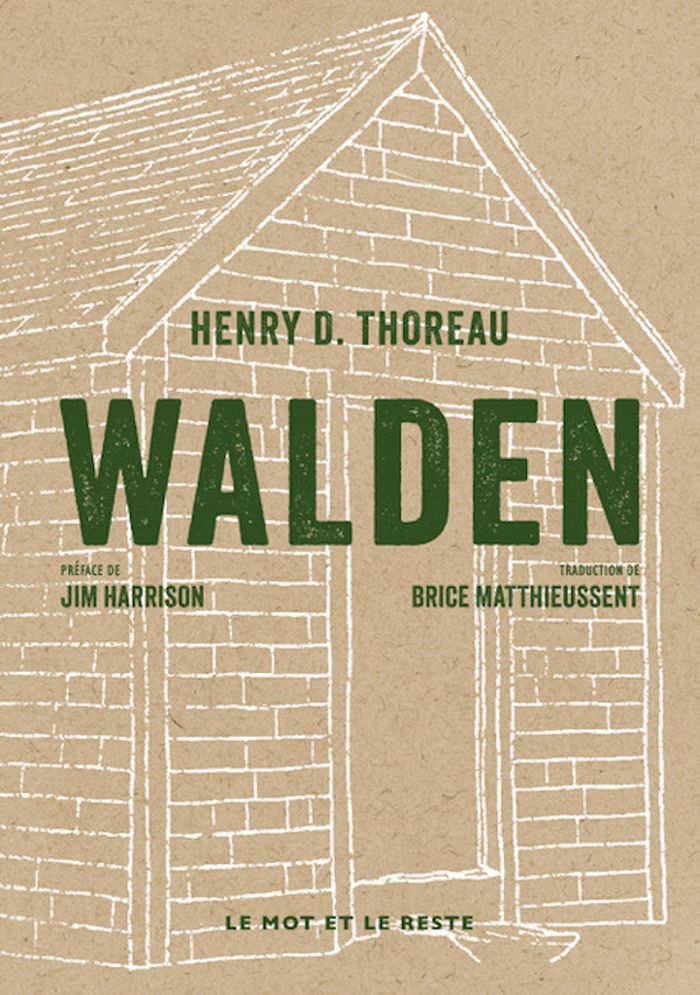 Couverture du livre « Walden » de Henry David Thoreau, librairie Les Contes Infusés à Corte