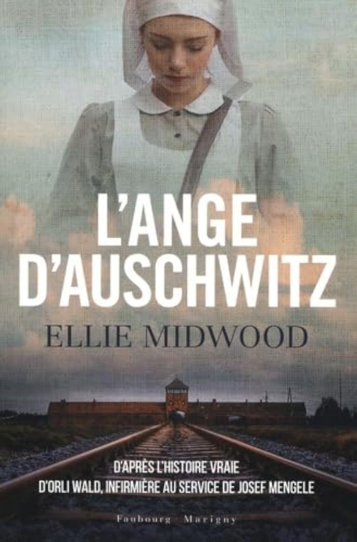 Couverture du livre « L'ange d'Auschwitz » de Ellie Midwood, librairie Les Contes Infusés à Corte