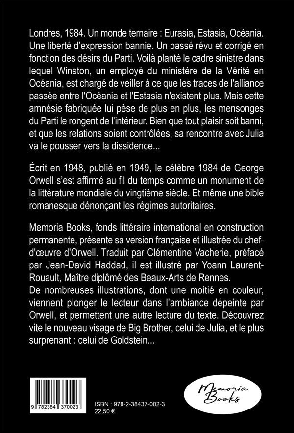 Quatrième de couverture de « 1984 »