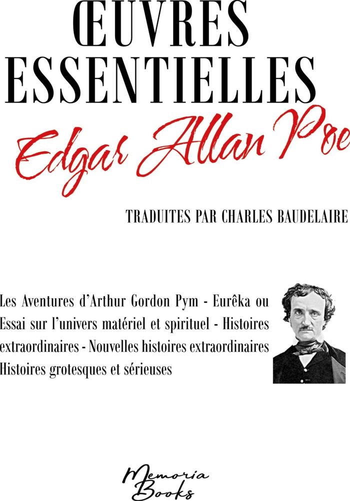 Couverture du livre « Oeuvres essentielles - Edgar Allan Poe », librairie Les Contes Infusés à Corte
