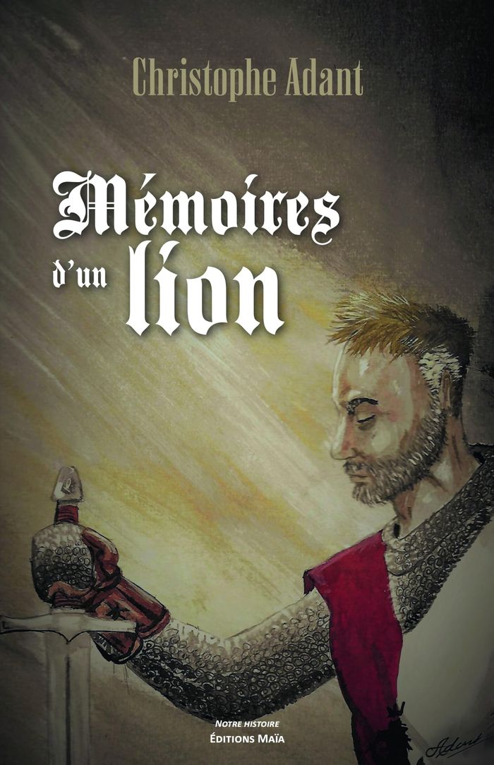 Couverture du livre « MEMOIRES D'UN LION » de Christophe Adant, librairie Les Contes Infusés à Corte
