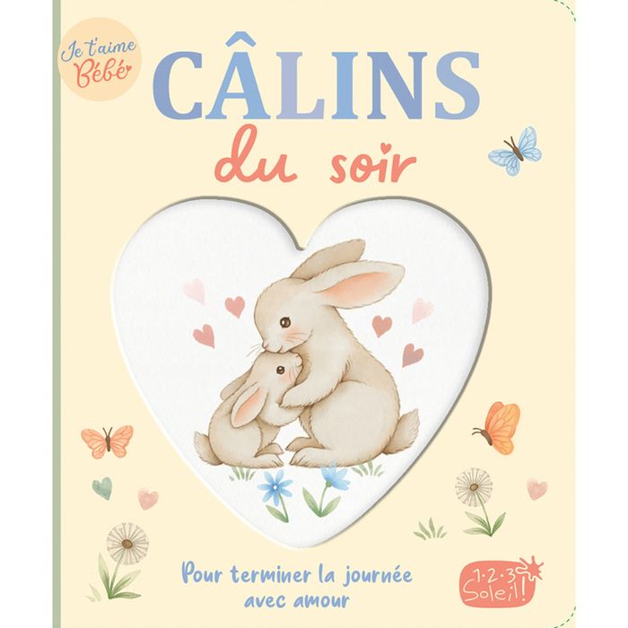 Couverture du livre « Câlins du soir : pour terminer la journée avec amour » de Collectif, librairie Les Contes Infusés à Corte
