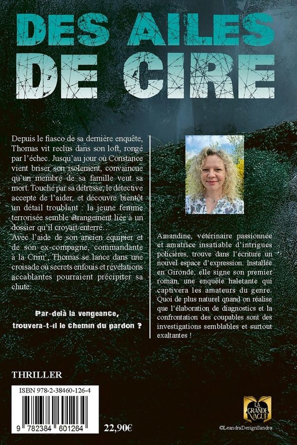 Quatrième de couverture de « Des ailes de cire : roman »