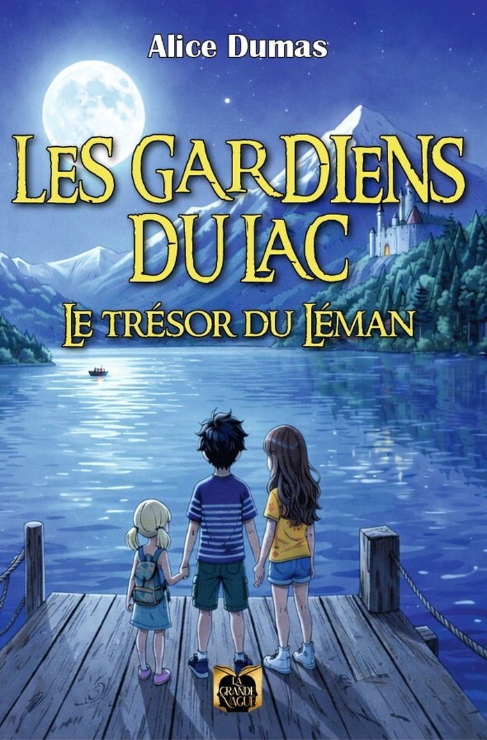 Couverture du livre « LES GARDIENS DU LAC - LE TRESOR DU LEMAN » de Alice Dumas, librairie Les Contes Infusés à Corte