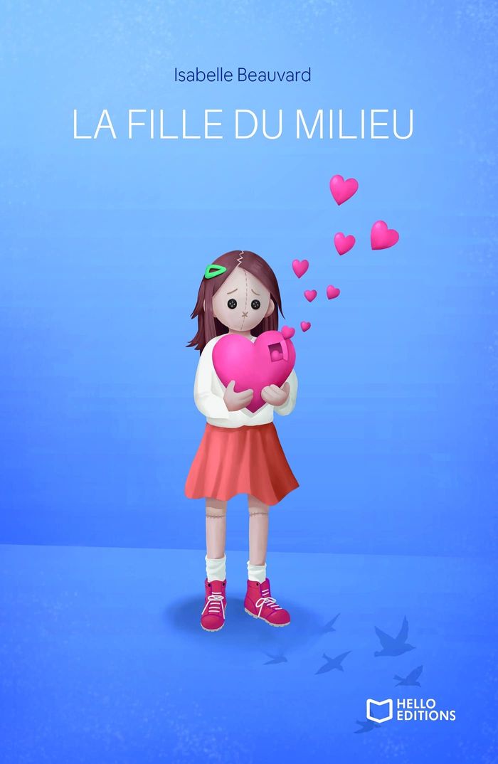 Couverture du livre « La fille du milieu » de Isabelle Beauvard, librairie Les Contes Infusés à Corte