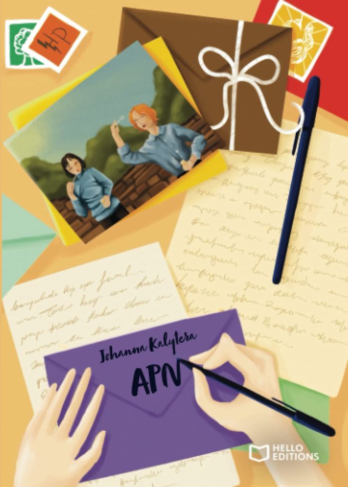 Couverture du livre « APN » de Johanna Kalytera, librairie Les Contes Infusés à Corte