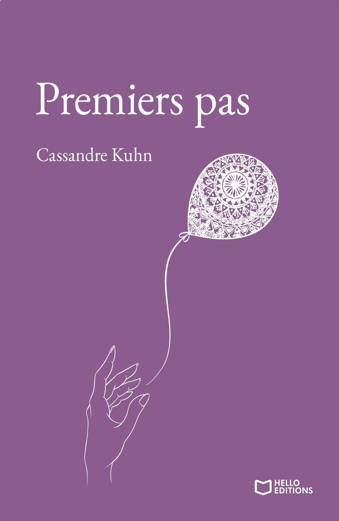 Couverture du livre « Premiers pas » de Cassandre Kuhn, librairie Les Contes Infusés à Corte