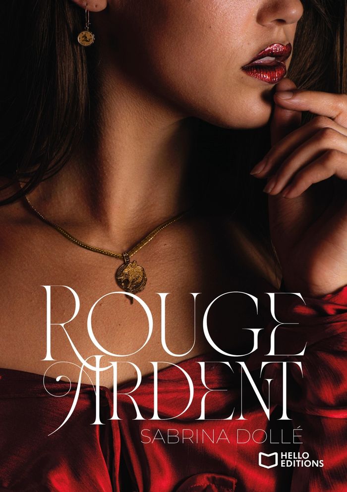 Couverture du livre « Rouge ardent » de Sabrina Dollé, librairie Les Contes Infusés à Corte
