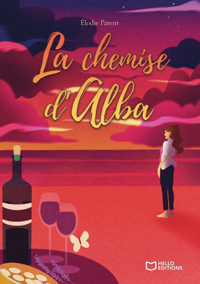 Couverture du livre « LA CHEMISE D'ALBA » de Elodie Parent, librairie Les Contes Infusés à Corte