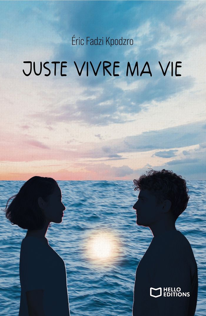 Couverture du livre « Juste vivre ma vie » de Éric Fadzi Kpodzro, librairie Les Contes Infusés à Corte