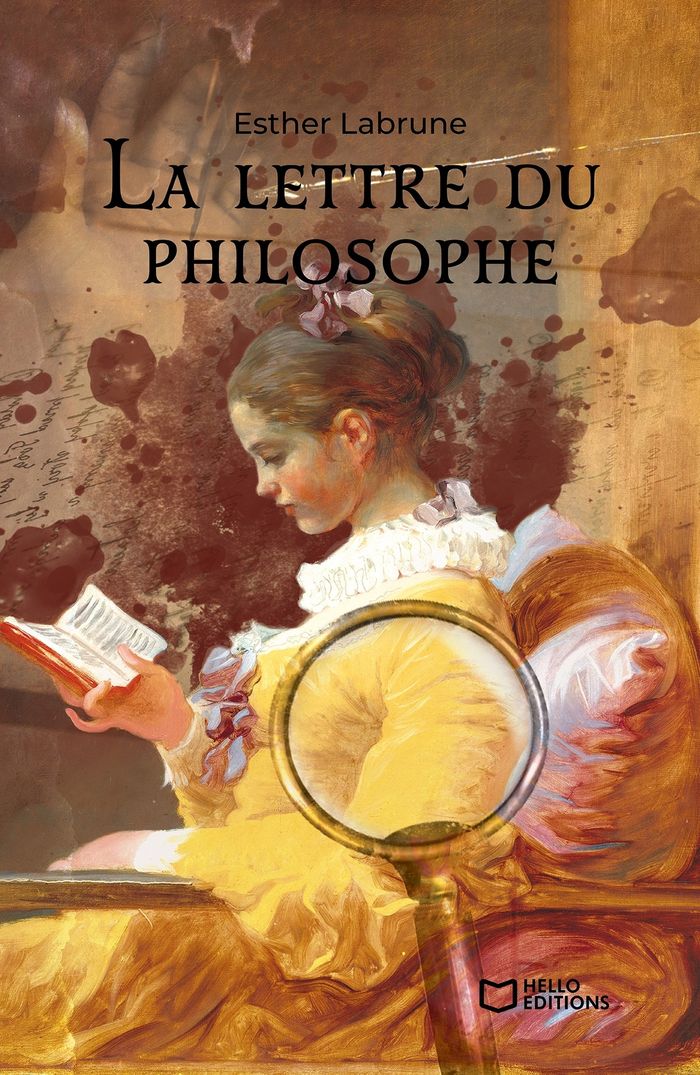 Couverture du livre « La lettre du philosophe » de Esther Labrune, librairie Les Contes Infusés à Corte