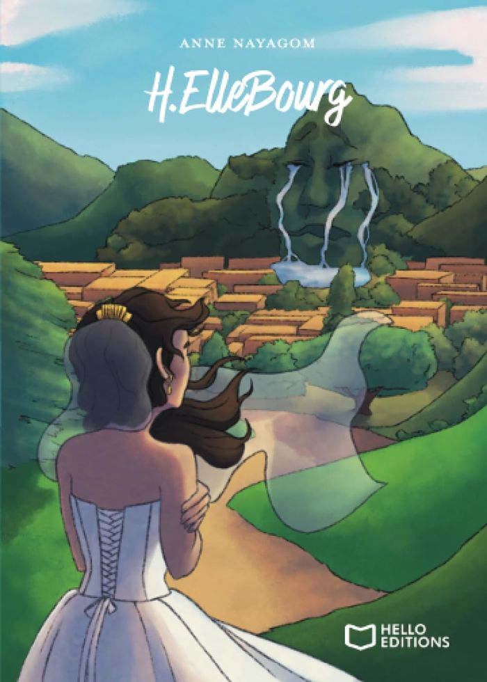 Couverture du livre « H.ELLEBOURG » de Anne Nayagom, librairie Les Contes Infusés à Corte