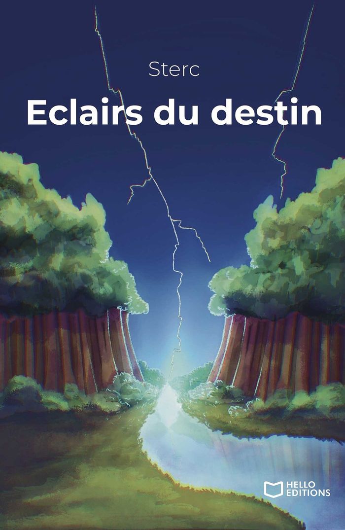Couverture du livre « Éclairs du destin » de Sterc, librairie Les Contes Infusés à Corte