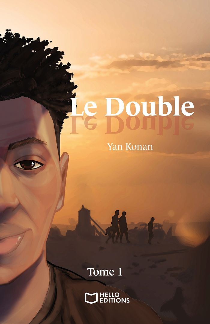 Couverture du livre « Le double » de Yan Konan, librairie Les Contes Infusés à Corte