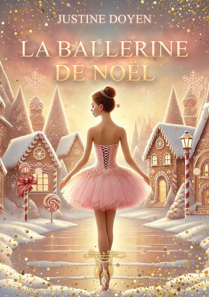 Couverture du livre « LA BALLERINE DE NOEL » de Doyen Justine, librairie Les Contes Infusés à Corte