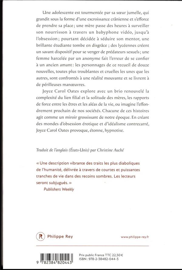 Quatrième de couverture de « Monstresœur : nouvelles »