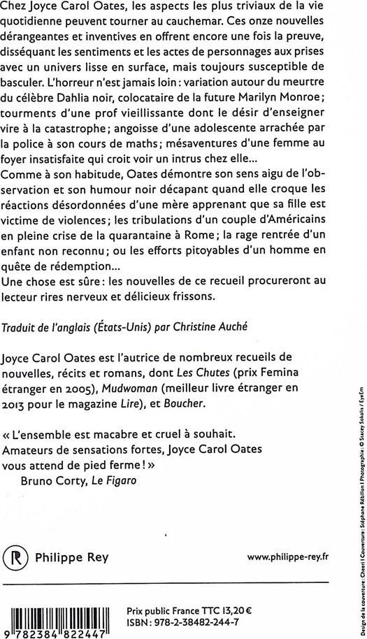Quatrième de couverture de « Dahlia noir & Rose blanche : nouvelles »