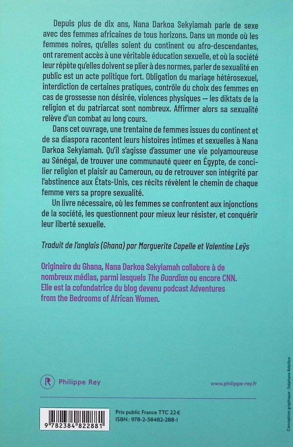 Quatrième de couverture de « La vie sexuelle des femmes africaines »