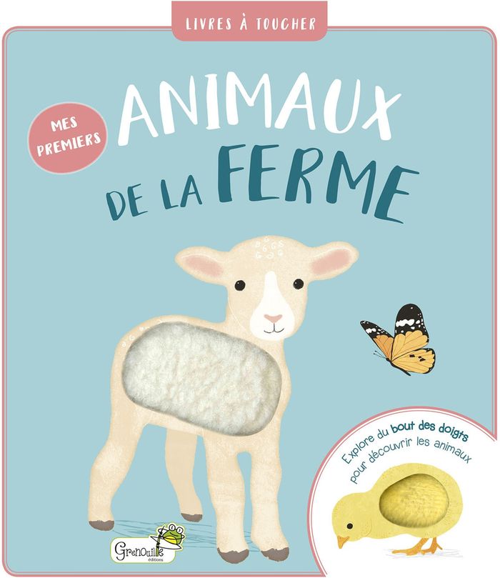 Couverture du livre « Mes premiers animaux de la ferme » de Liz Forester, librairie Les Contes Infusés à Corte
