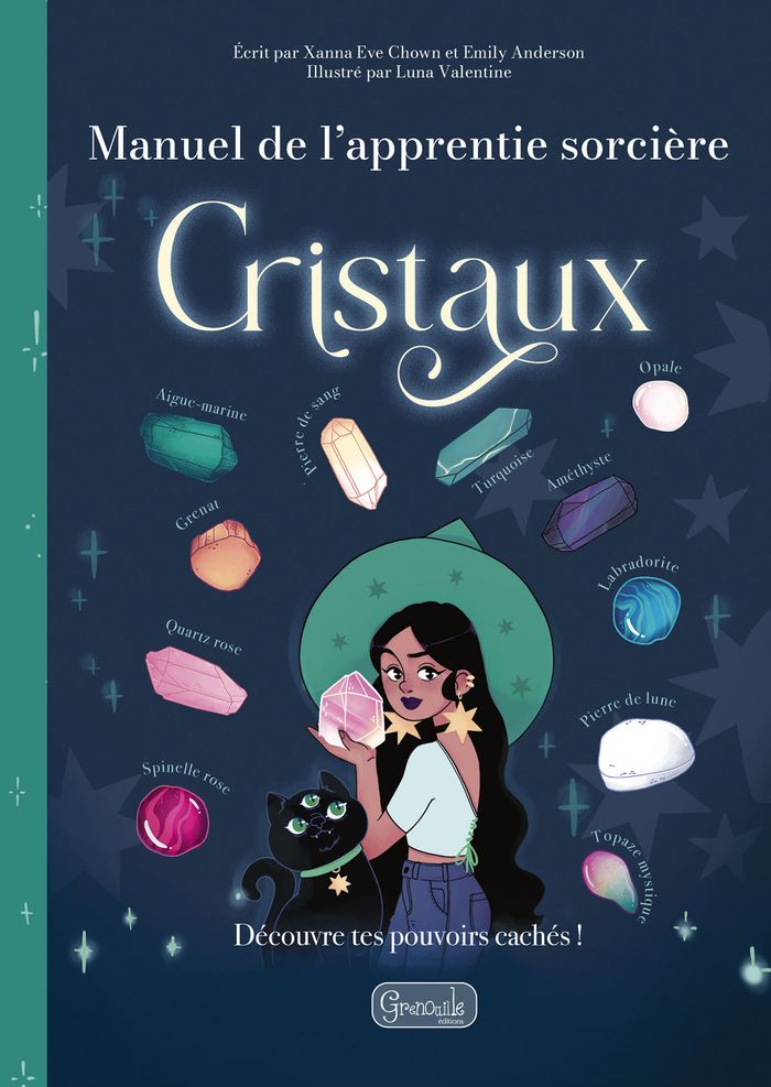 Couverture du livre « Cristaux » de Xanna Eve Chown, librairie Les Contes Infusés à Corte