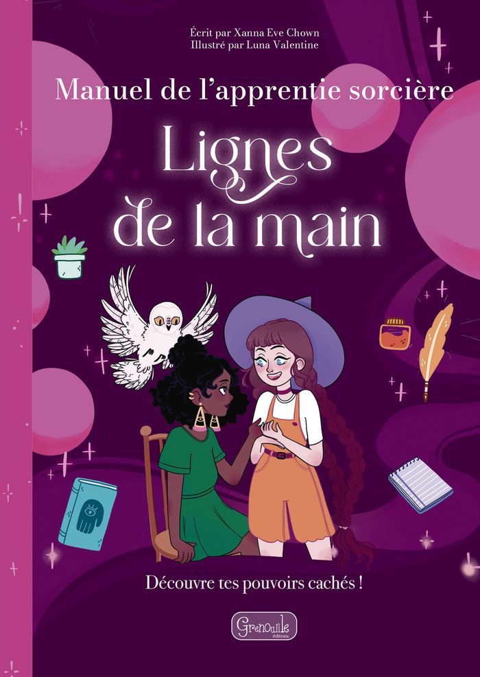 Couverture du livre « Lignes de la main » de Xanna Eve Chown, librairie Les Contes Infusés à Corte