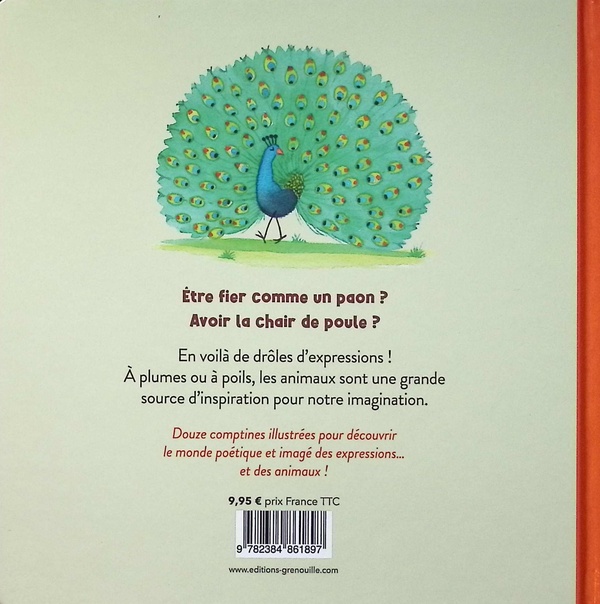 Quatrième de couverture de « Drôles d'expressions sur les animaux »