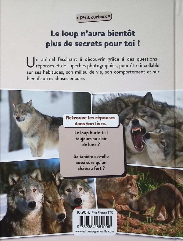 Quatrième de couverture de « Le loup »