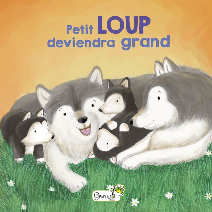 Couverture du livre « Petit loup deviendra grand » de Claire Bertholet, librairie Les Contes Infusés à Corte