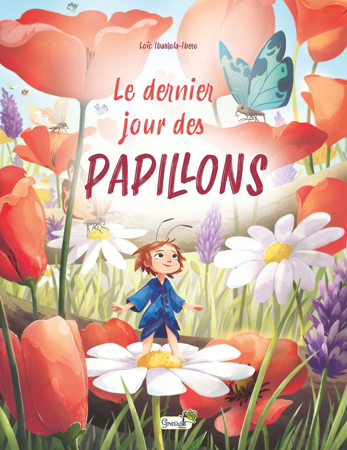 Couverture du livre « Le dernier jour des papillons » de Loïc Ibarrola-Ibero, librairie Les Contes Infusés à Corte