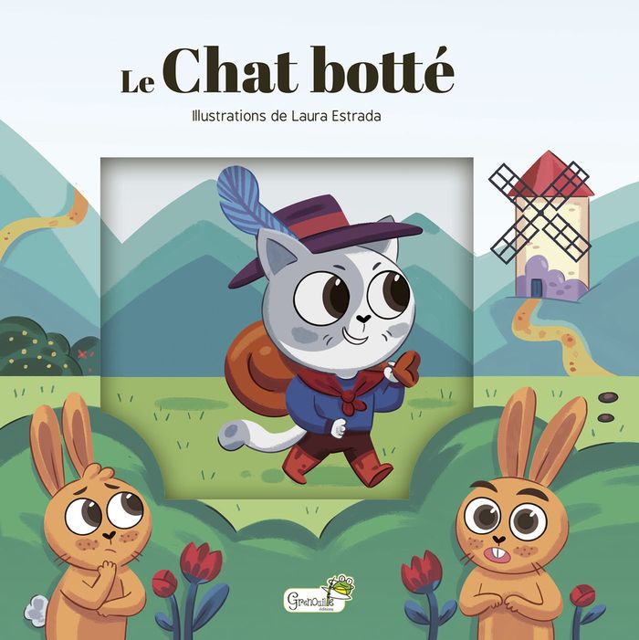 Couverture du livre « Le chat botté » de Laura Estrada, librairie Les Contes Infusés à Corte