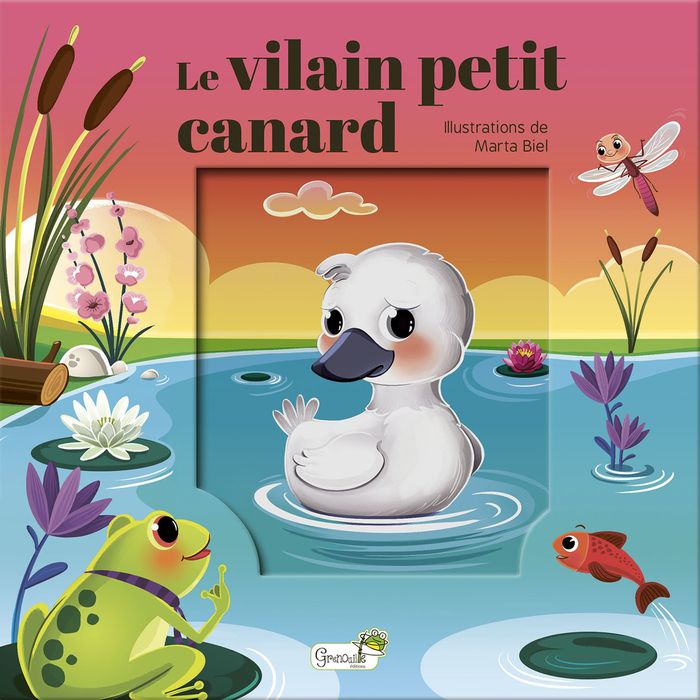 Couverture du livre « Le vilain petit canard », librairie Les Contes Infusés à Corte