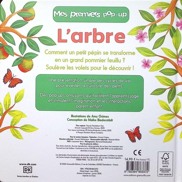Quatrième de couverture de « L'arbre »