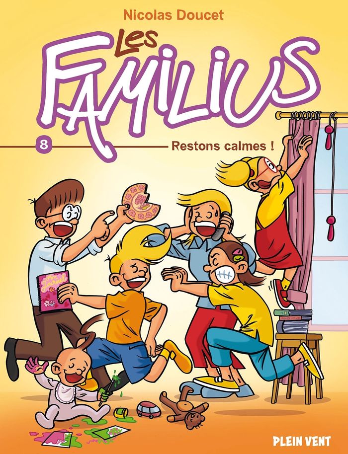 Couverture du livre « Restons calmes ! » de Nicolas Doucet, librairie Les Contes Infusés à Corte