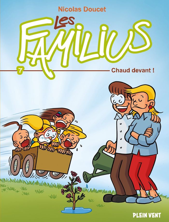 Couverture du livre « Chaud devant ! » de Nicolas Doucet, librairie Les Contes Infusés à Corte