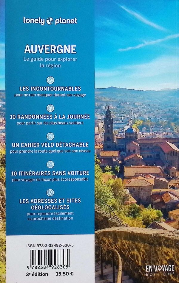 Quatrième de couverture de « Auvergne »