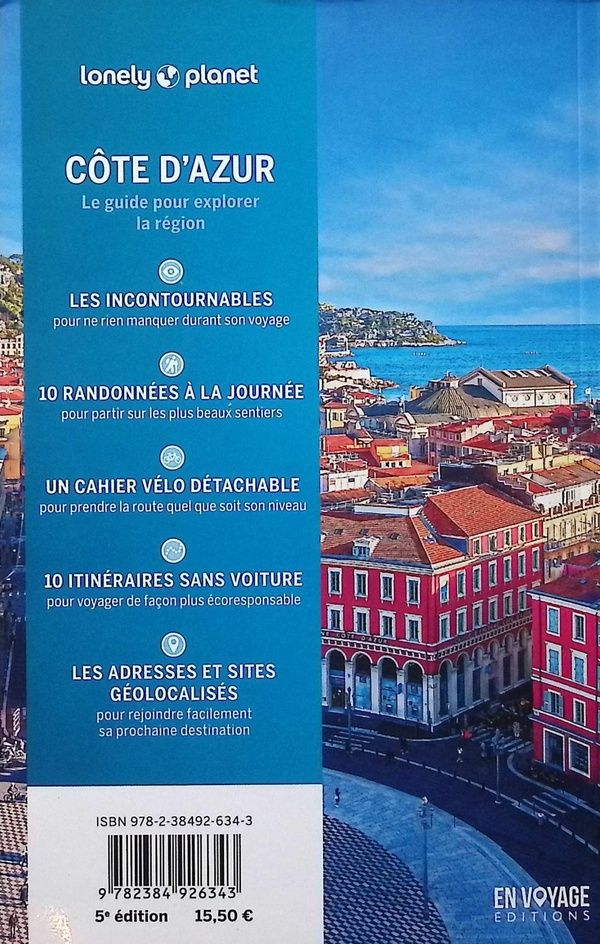 Quatrième de couverture de « Côte d'Azur »