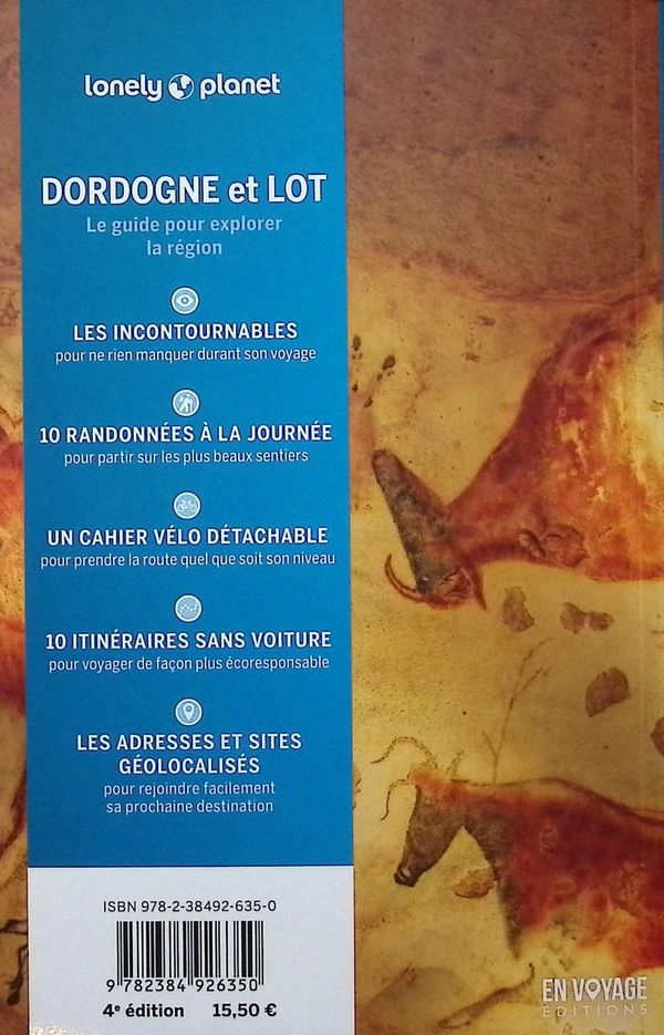 Quatrième de couverture de « La Dordogne et le Lot »