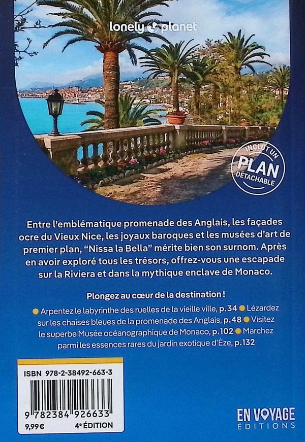 Quatrième de couverture de « Nice, Monaco et la Riviera française »