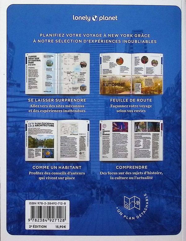 Quatrième de couverture de « New York »
