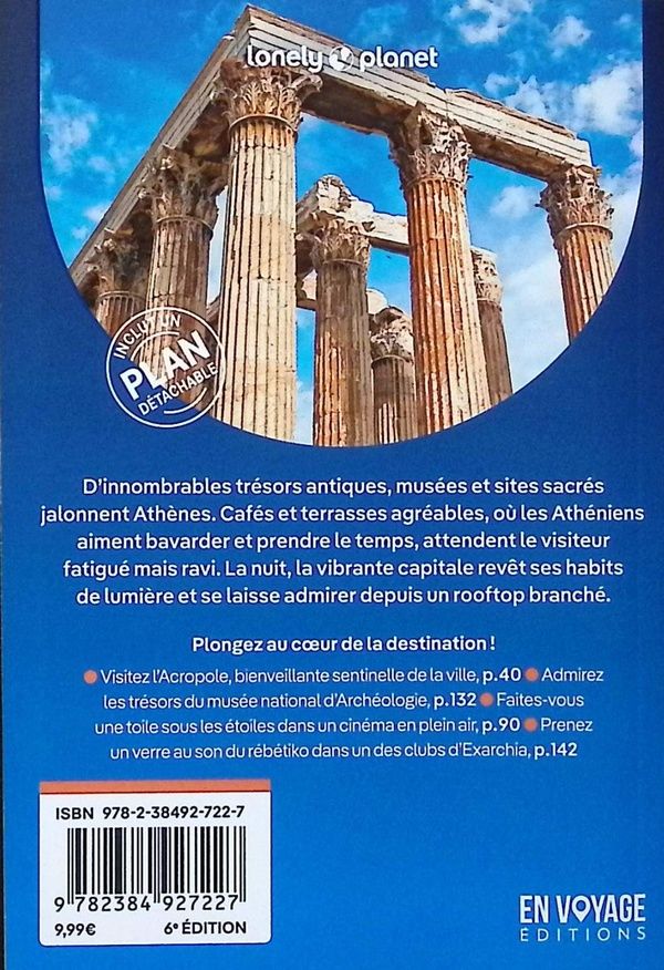 Quatrième de couverture de « Athènes »
