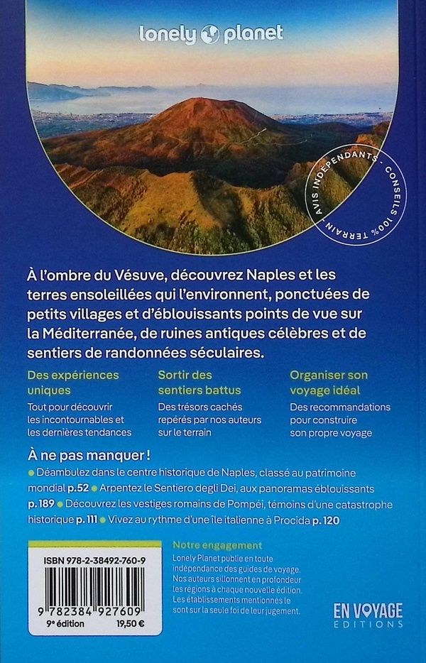 Quatrième de couverture de « Naples et la côte amalfitaine »