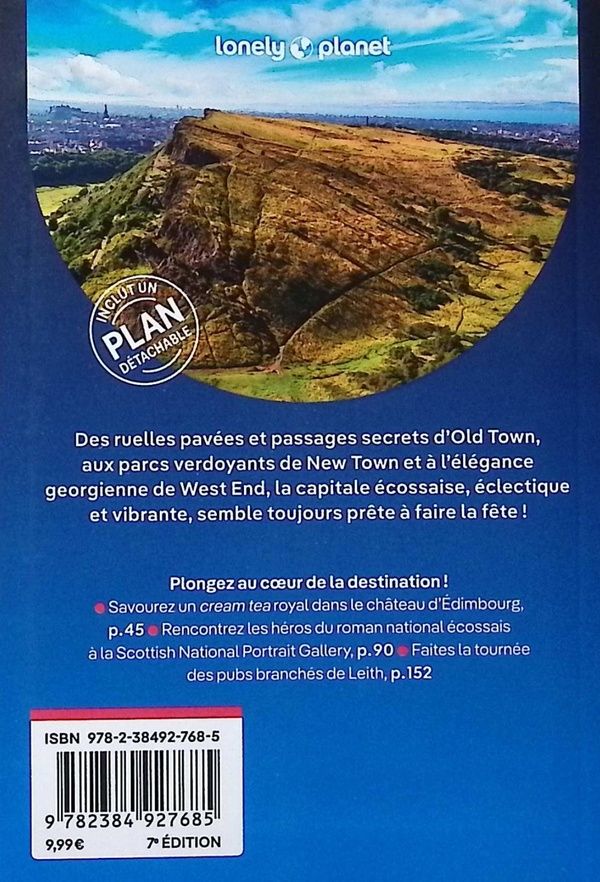 Quatrième de couverture de « Édimbourg »