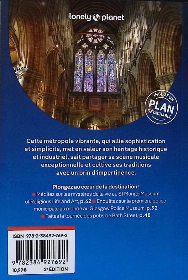 Quatrième de couverture de « Glasgow »