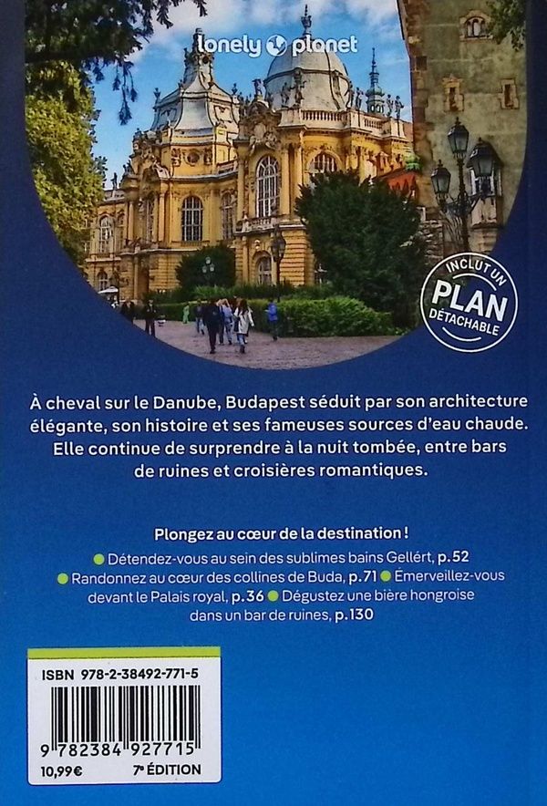 Quatrième de couverture de « Budapest »