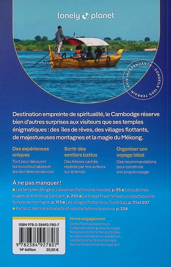 Quatrième de couverture de « Cambodge »